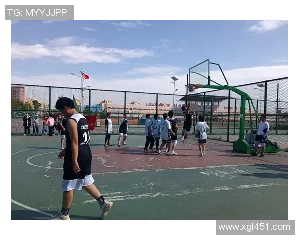 在阳光下挥洒汗水与友谊的篮球时光